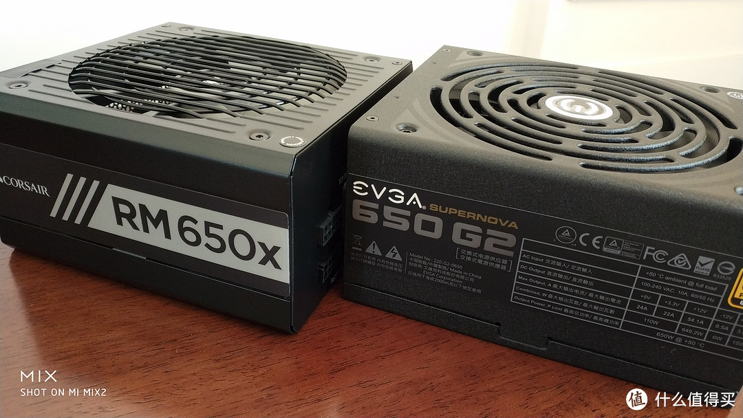 #晒单大赛# 信仰之争—EVGA&海盗船 650W 金牌电源 开箱对比