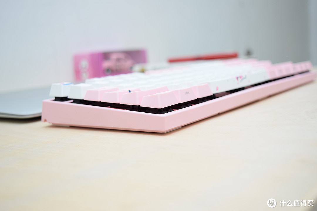 假装送给妹纸的粉红色礼物:Varmilo 阿米洛 VA87 樱 机械键盘