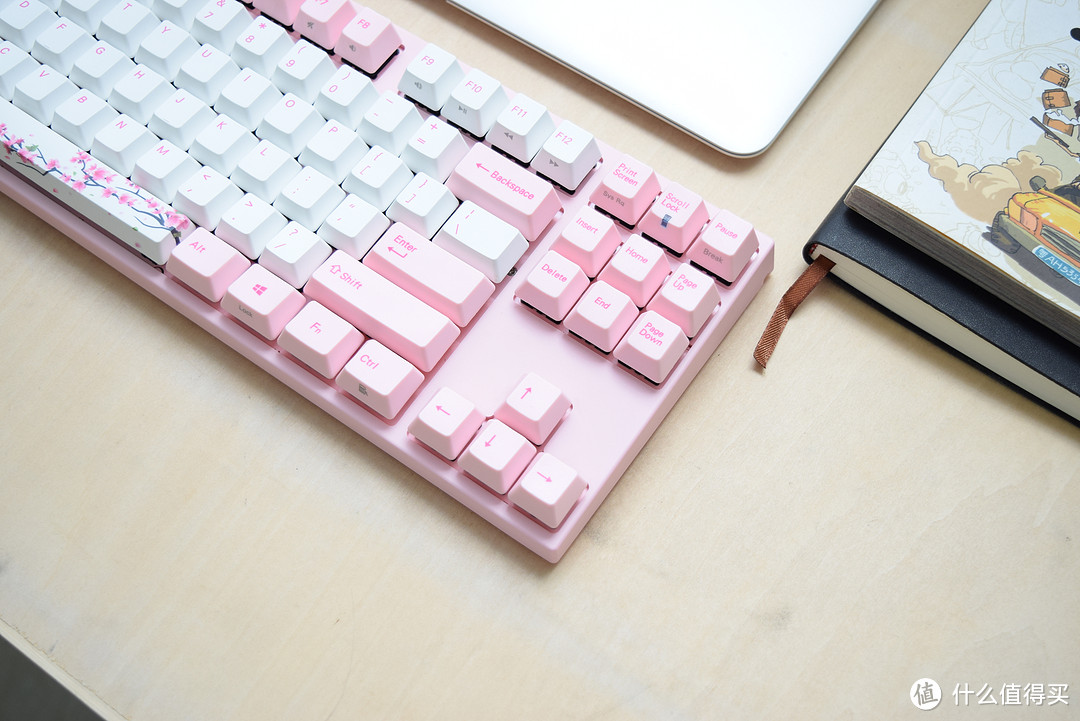 假装送给妹纸的粉红色礼物:Varmilo 阿米洛 VA87 樱 机械键盘
