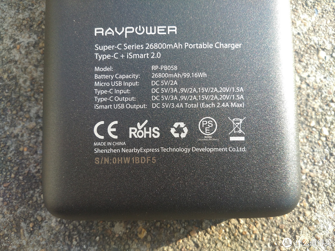 长途旅行助我飞——RAVPower PD双向快充移动电源 测评