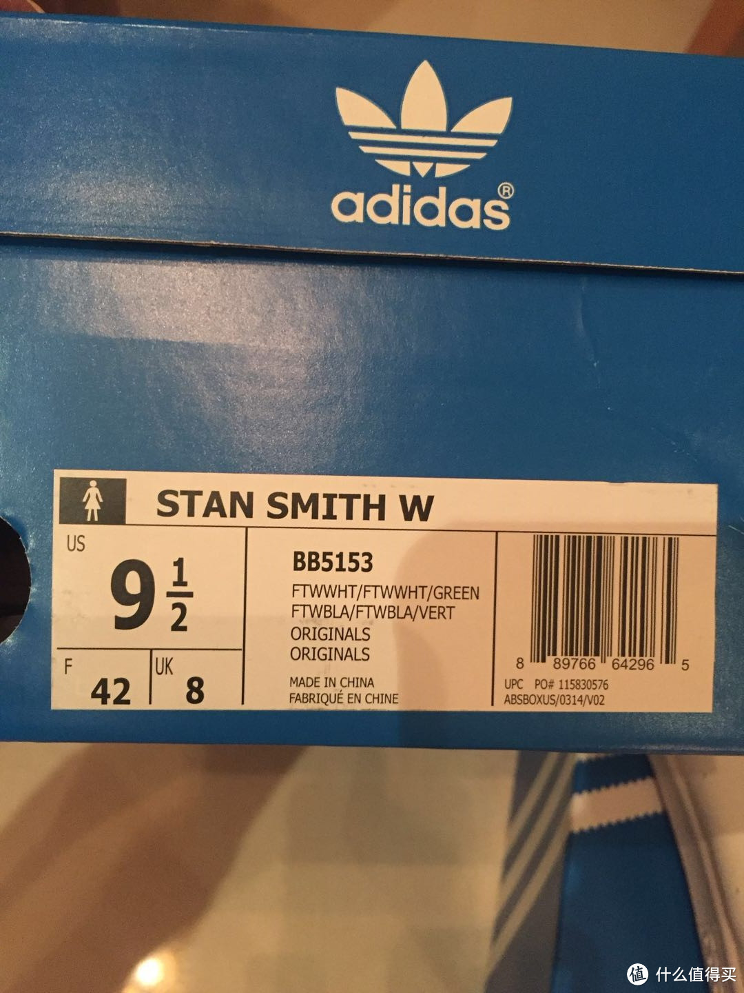 #原创新人# adidas 阿迪达斯 stan smith 休闲鞋 的尺码选择问题（ebay的购物经历）