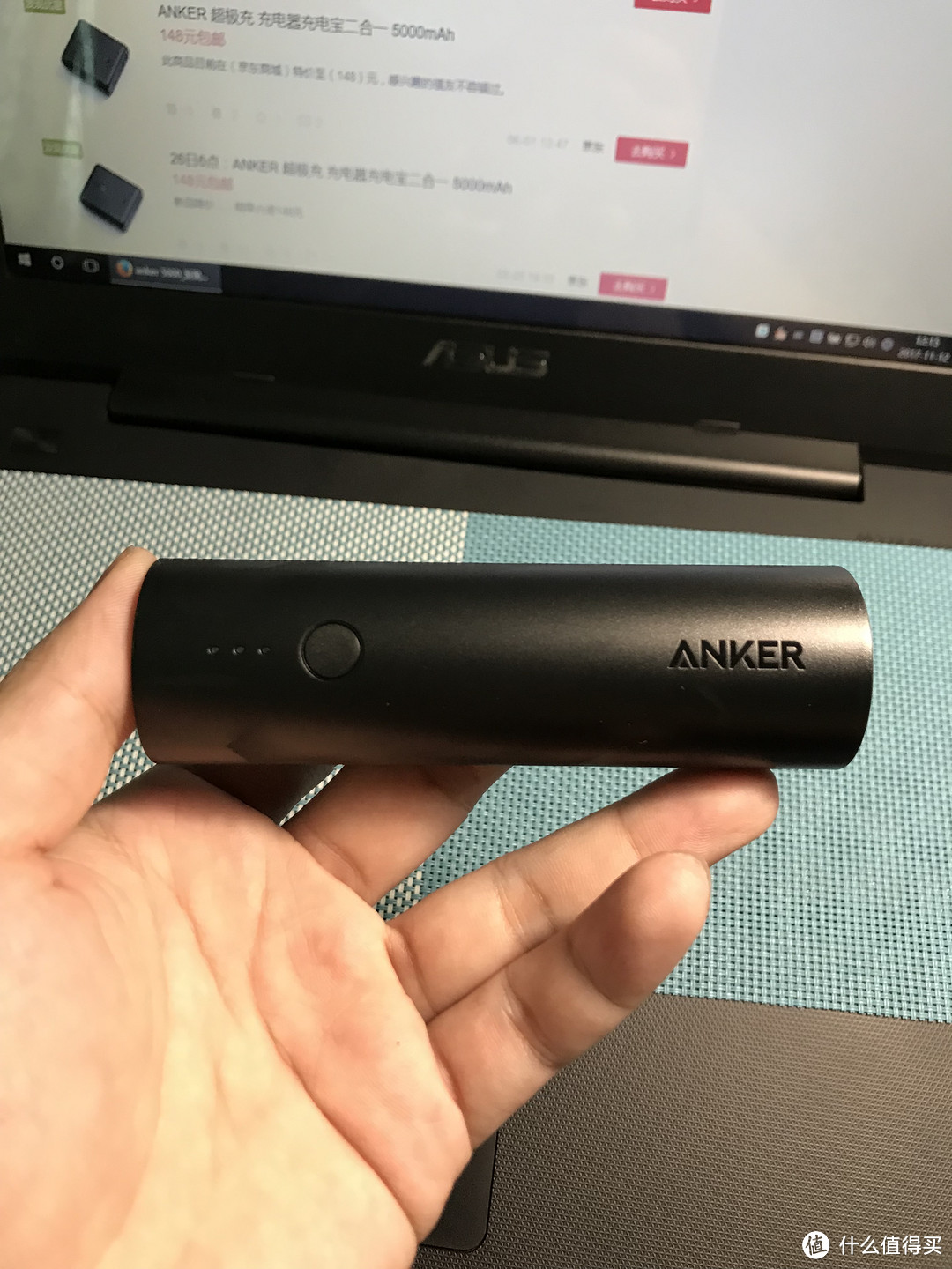 Anker安克 PowerCore 移动电源/充电宝 5000毫安 新品开箱