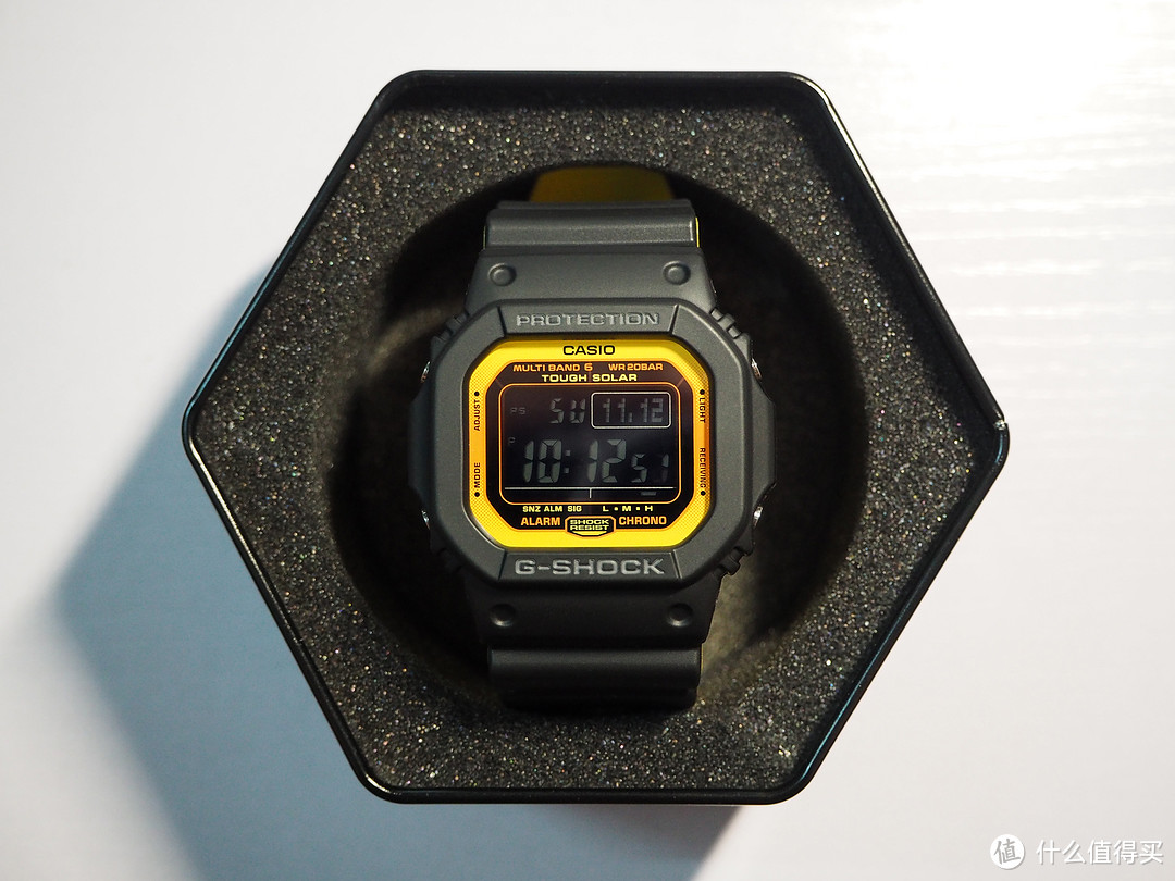 #晒单大赛#CASIO卡西欧手G-SHOCK硬碰硬系列 GW-M5610BY-1