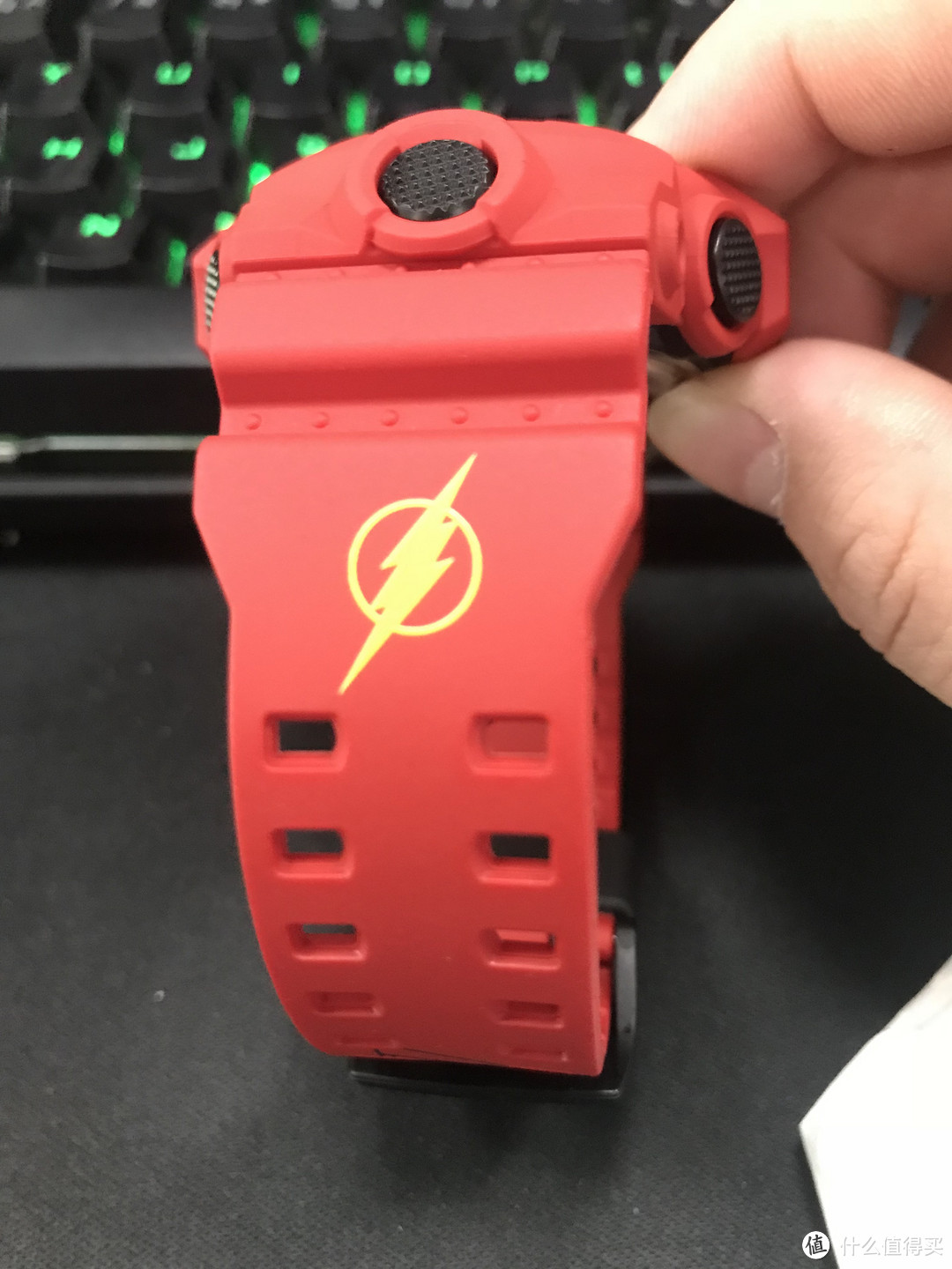 原创新人#晒单大赛#casio 卡西欧 g-shock 正义联盟限量礼盒款 闪电