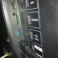 夏普 LCD-70TX8009A 70英寸 4K液晶电视外观展示(卡槽|接口|底座|遥控器)