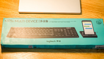 罗技 K375s 无线蓝牙键盘外观展示(键位|开关|脚垫)