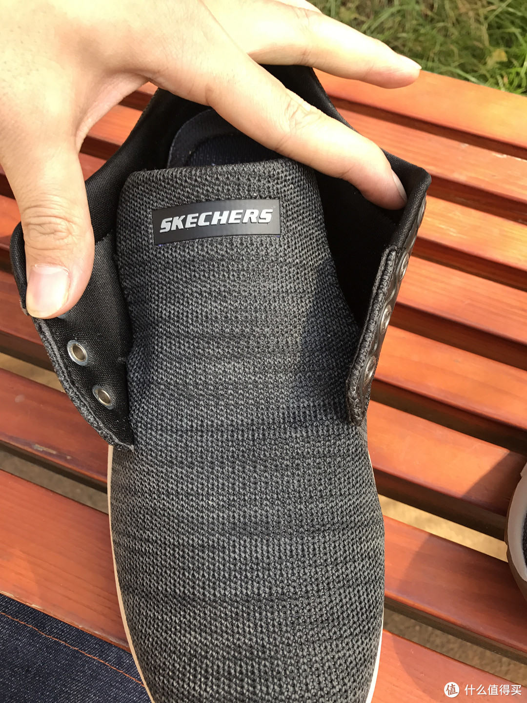 #晒单大赛#休闲鞋也能当跑步用—Skechers 斯凯奇 USA系列休闲鞋