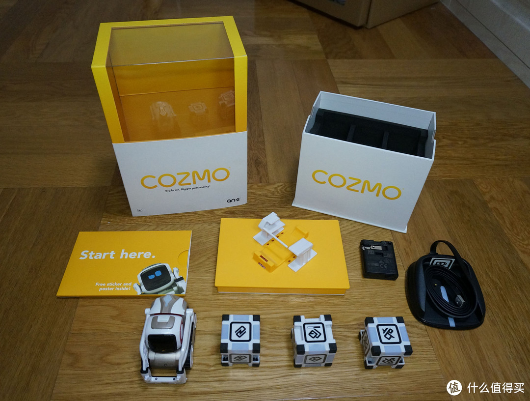 迟了近一年的Anki Cozmo 智能玩具机器人 开箱