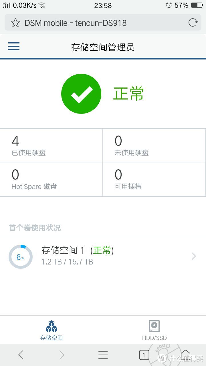 #原创新人#晒单大赛#2盘位升级4盘位NAS：新鲜的Synology 群晖 DS918 NAS 简单开箱