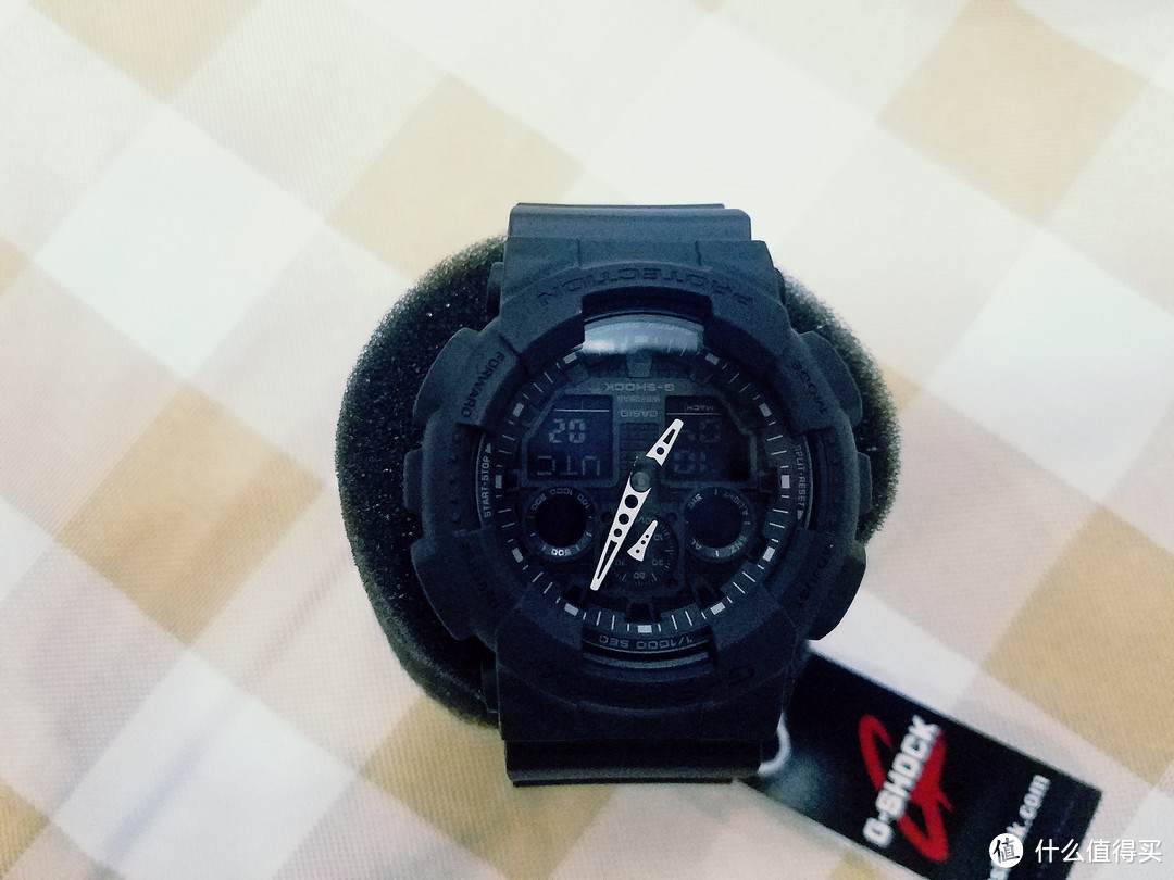 ＃晒单大赛＃忠实可靠的好伙伴——CASIO 卡西欧 G-shock GA-100-1A1DR  手表 开箱