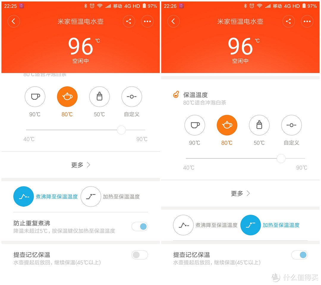 高颜值+超实用= MI 米家 恒温电水壶