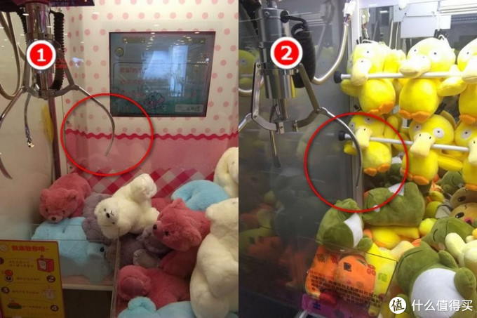 娃娃机除了抓力,其实带弯钩的爪子也很重要咧!