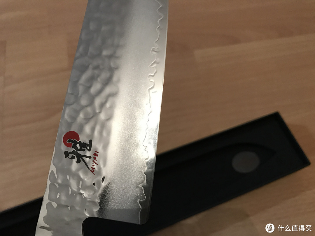 #晒单大赛#Zwilling 双立人 Miyabi 雅 6000MCT Santoku 锤纹三德刀 开箱晒单