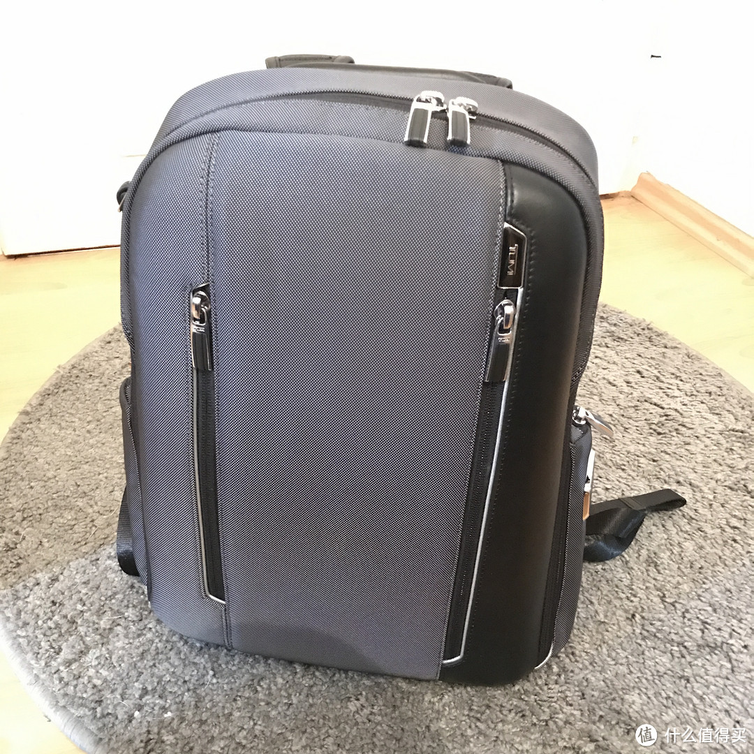 #本站首晒#难得的秀气款--TUMI Arrivé Logan Backpack双肩背包 开箱晒单