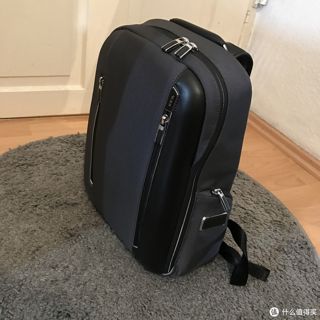 #本站首晒#难得的秀气款--TUMI Arrivé Logan Backpack双肩背包 开箱晒单