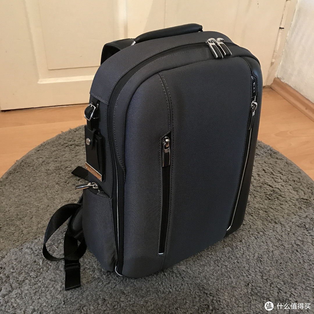 #本站首晒#难得的秀气款--TUMI Arrivé Logan Backpack双肩背包 开箱晒单