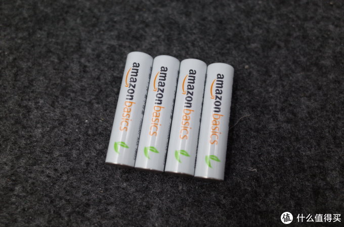 AmazonBasics 亚马逊 倍思 白色绿叶标 5号、7号镍氢充电电池 开箱