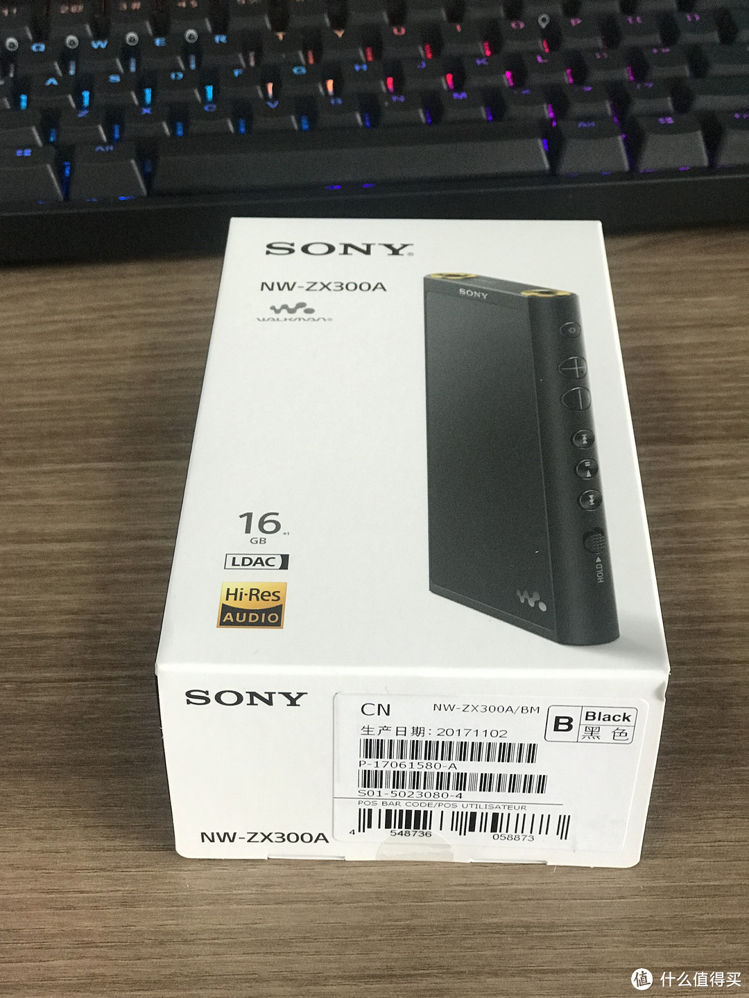 #原创新人# “守护姨夫的微笑”—SONY 索尼 ZX300A  音乐播放器 开箱