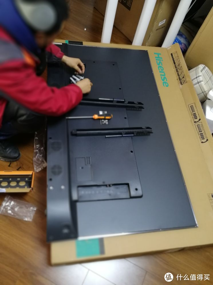 Hisense海信55EC750US55电视安装初步体验