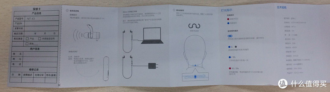 中奖得到的网易智造 X 3蓝牙耳机
