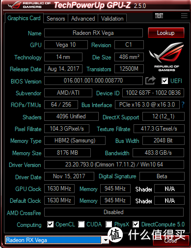 A卡信仰—XFX 讯景 Radeon RX Vega64 显卡 开箱