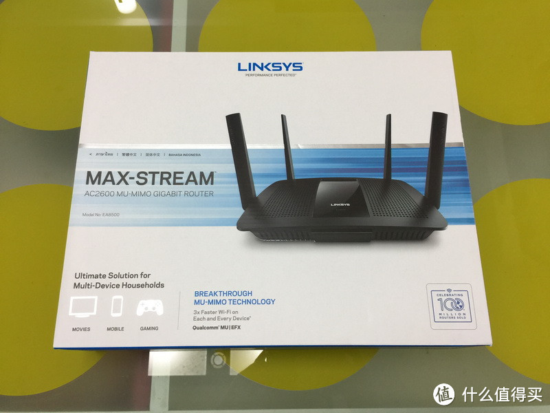 LINKSYS 领势 EA8500 AC2600 路由器 曾经的旗舰竟是隐藏的一张底牌，Smart Mesh Wi-Fi 系统试用报告