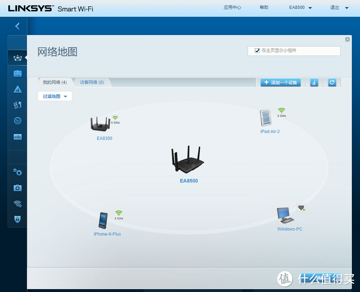 LINKSYS 领势 EA8500 AC2600 路由器 曾经的旗舰竟是隐藏的一张底牌，Smart Mesh Wi-Fi 系统试用报告