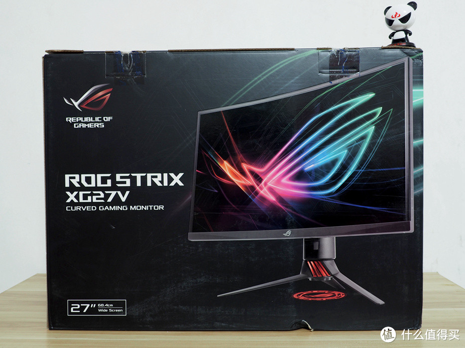 #本站首晒#主播热衷上的电竞显示器它和60hz有何不同——华硕 ROG Strix XG27VQ 144hz+Freesync电竞显示器