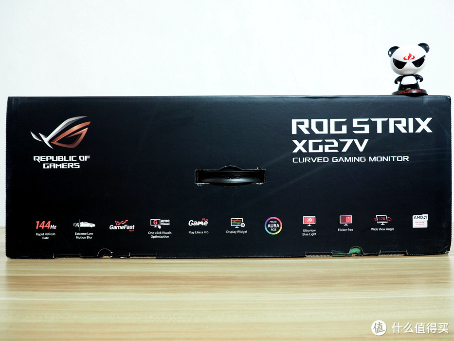 #本站首晒#主播热衷上的电竞显示器它和60hz有何不同——华硕 ROG Strix XG27VQ 144hz+Freesync电竞显示器