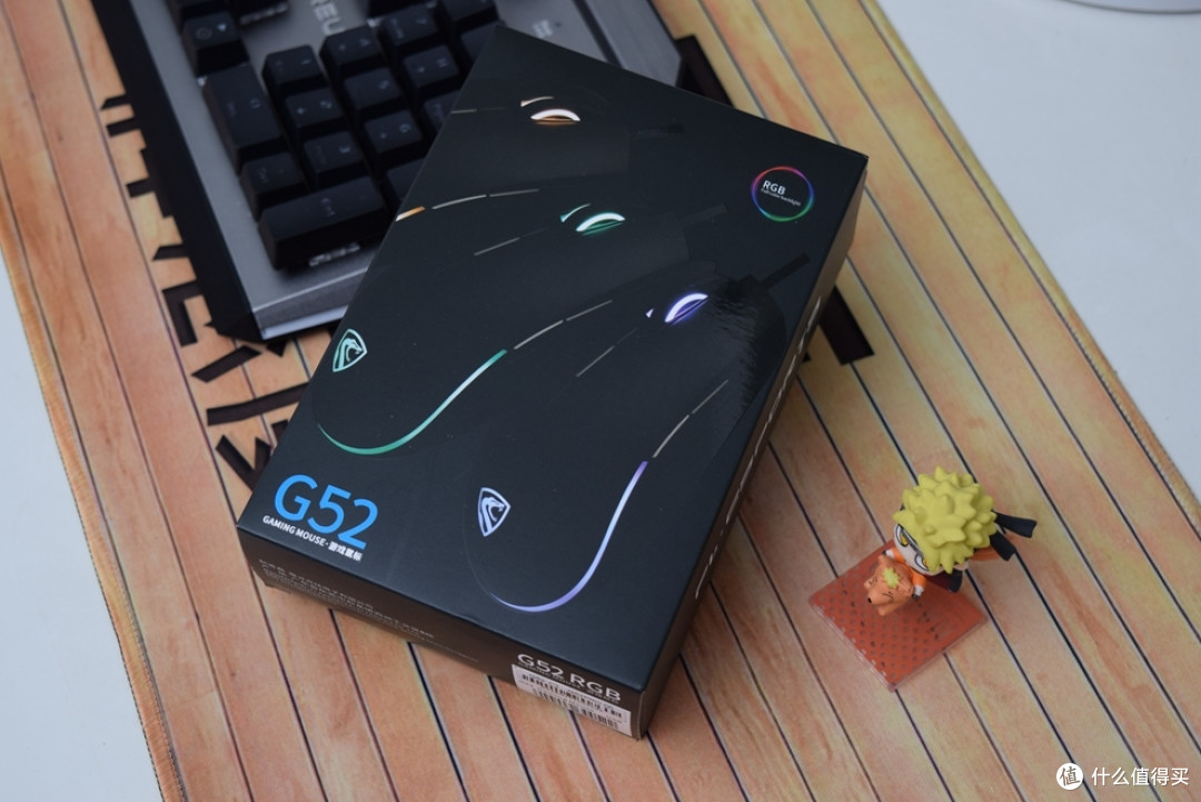 便宜的左右手通用游戏鼠标 腹灵 G52 鼠标 开箱