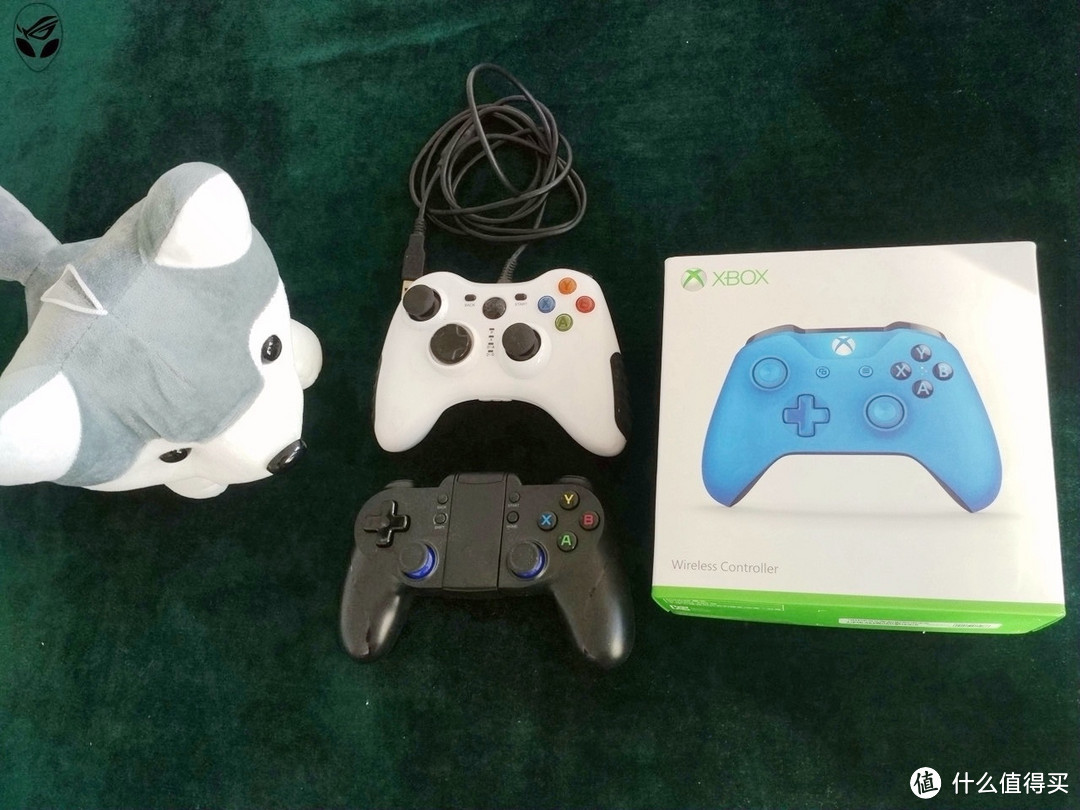 Xbox手柄选购指南 骚蓝xbox One S蓝牙无线手柄 请认准微软神教 游戏手柄 什么值得买