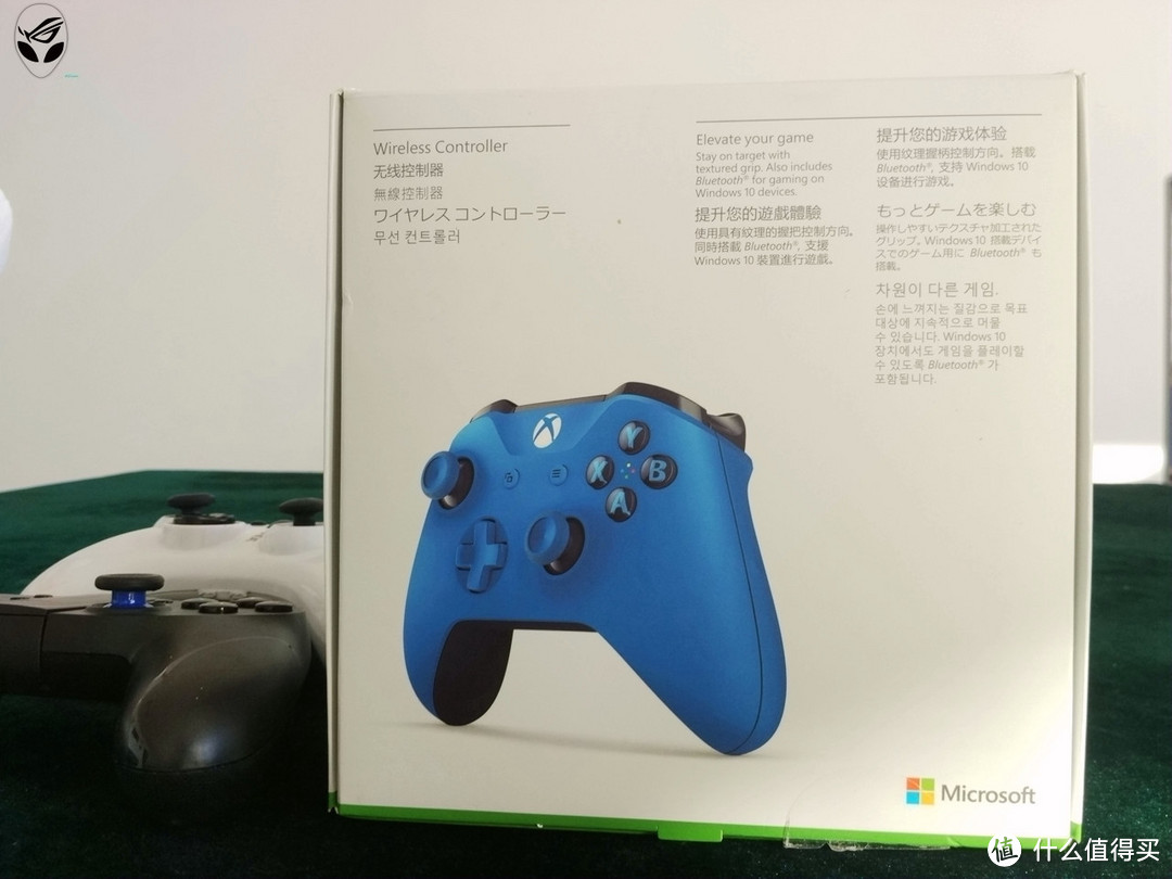 XBOX手柄选购指南：骚蓝XBOX ONE S蓝牙无线手柄，请认准微软神教