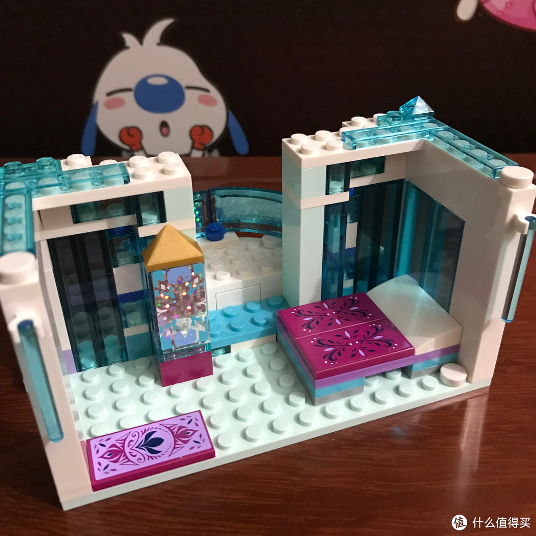 #原创新人#LEGO 乐高 41148 艾莎的魔法冰雪城堡 晒单