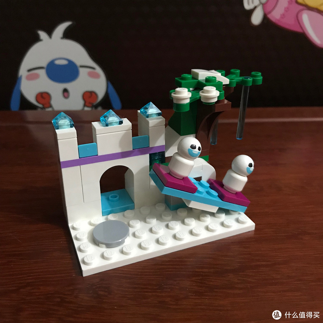 #原创新人#LEGO 乐高 41148 艾莎的魔法冰雪城堡 晒单