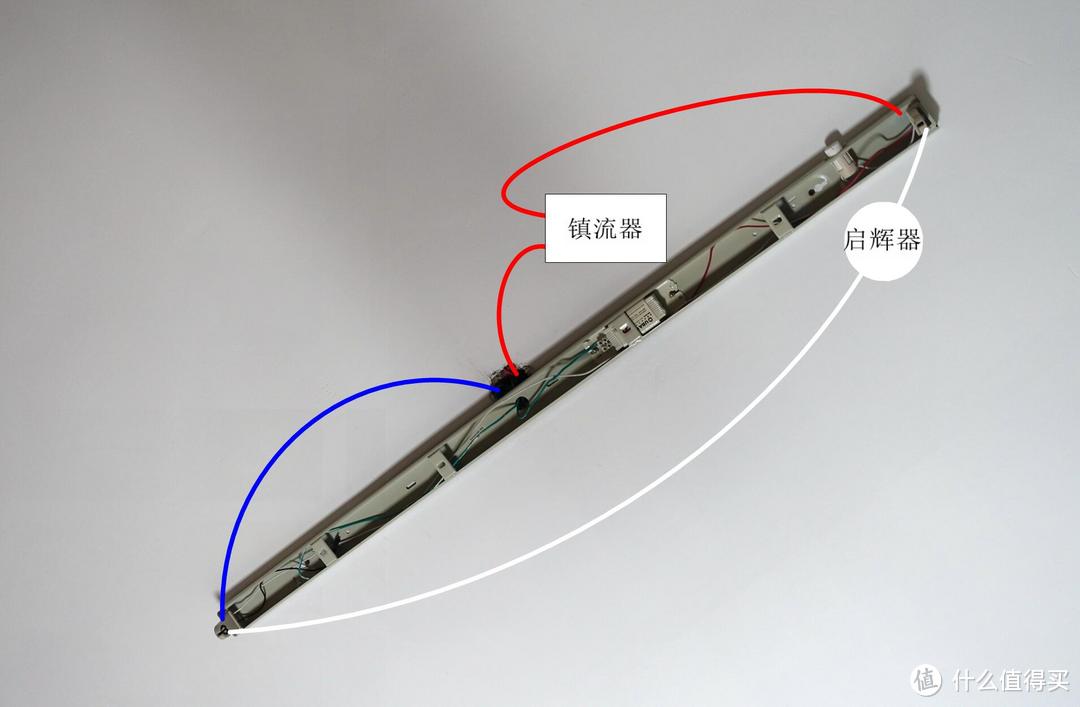 #晒单大赛#日光灯管改LED 电路改动只需要一步？：OPPLE LED 日光灯管改造经验