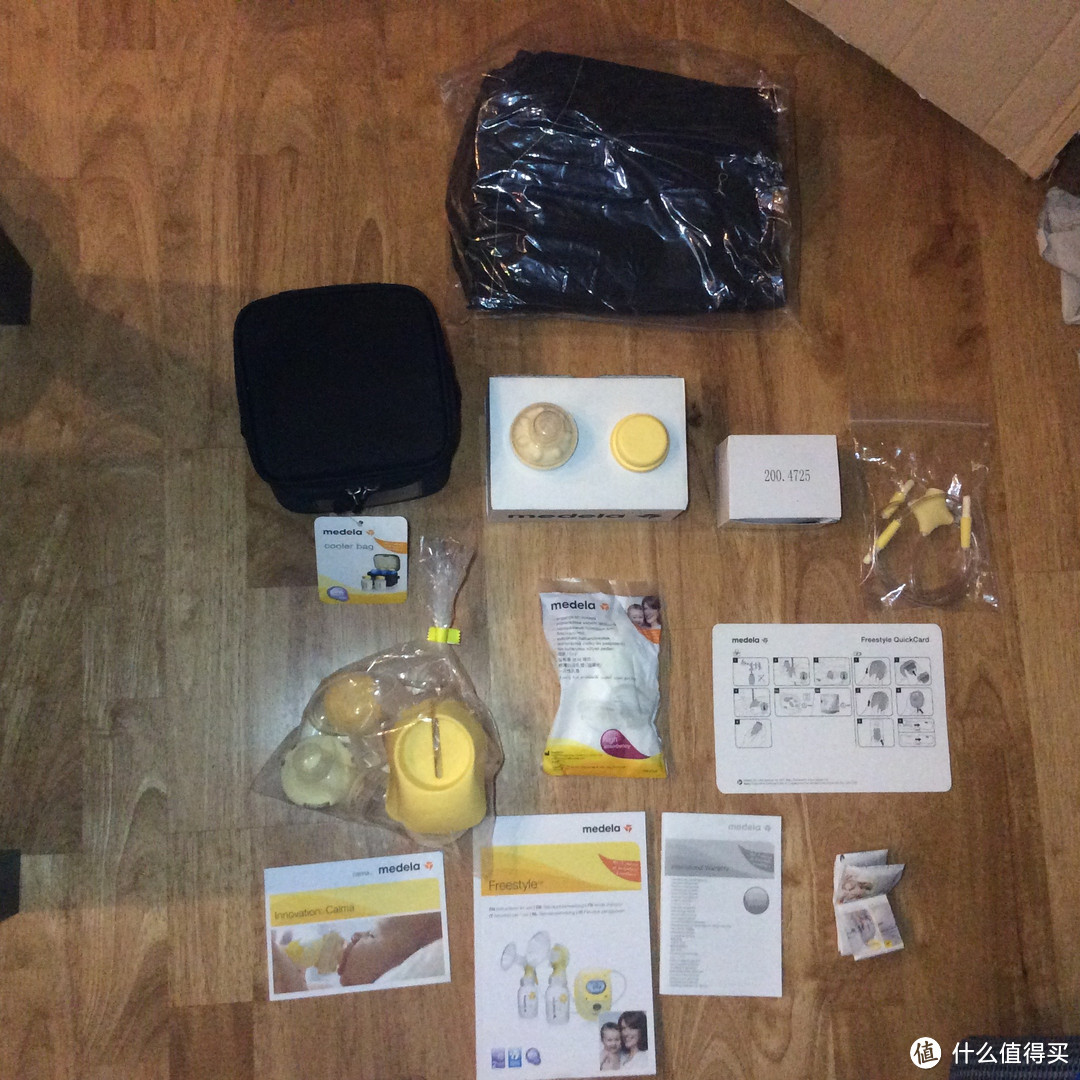 中亚海外购 瑞士版 Medela 美德乐 飞韵电动双侧吸奶器 拆箱晒单