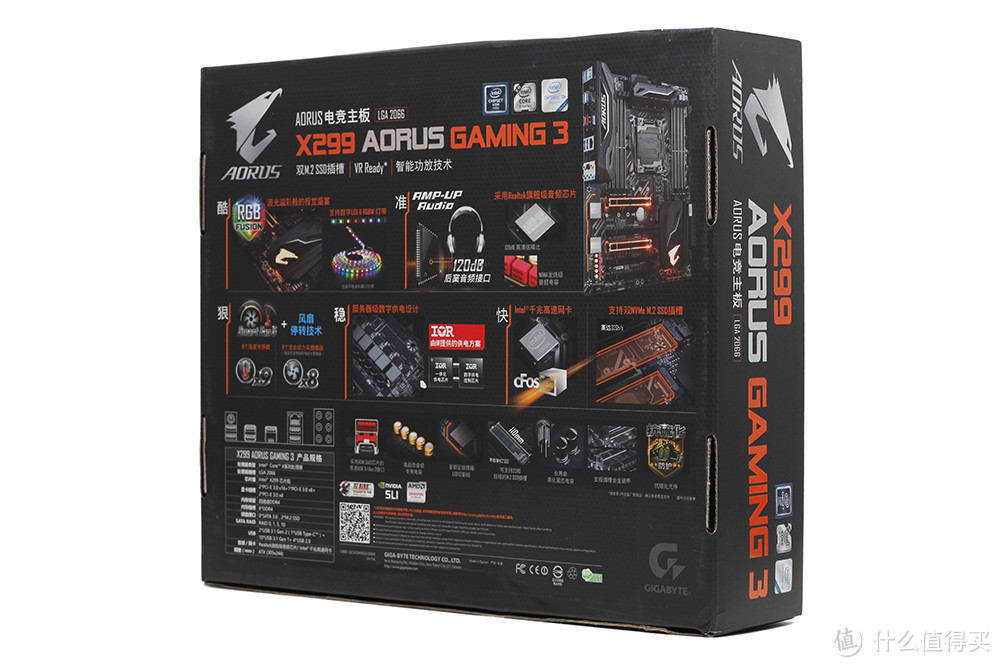 #原创新人# 此“雕牌”非彼“雕牌”：GIGABYTE 技嘉 AORUS X299 Gaming 3 主板 & 1080Ti 显卡搭建信仰主机