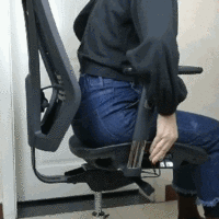 达宝利 DY101 人体工学椅办公椅使用总结(按键|调节|扶手|材质|操作)