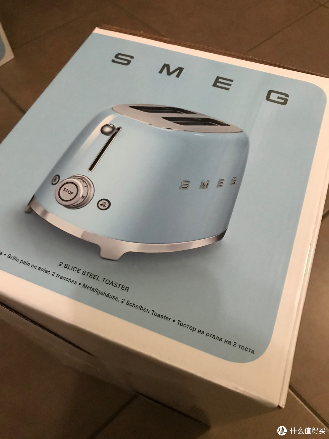 #本站首晒#SMEG 诗迈格 面包机/多士炉