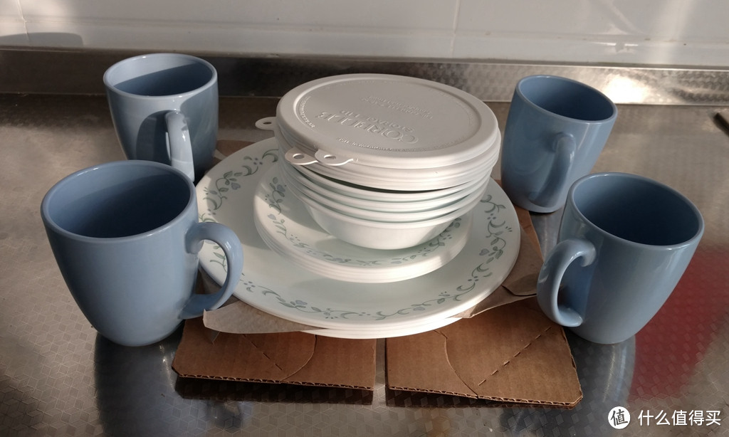 #热征#餐具#好用不贵 — Corelle 康宁餐具 Livingware 餐具套装开箱