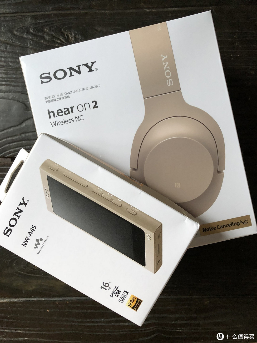 Sony+Sony=我的旅途音乐盛典：Sony 索尼 WH-H900N 降噪耳机 + NW-A45 音乐播放器 开箱