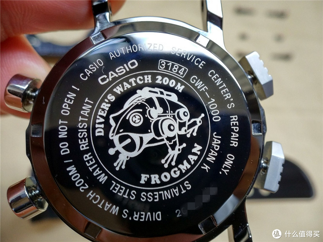 我与卡西欧的故事续集—CASIO 卡西欧 五代蛙人GWF-1000-1JF 手表