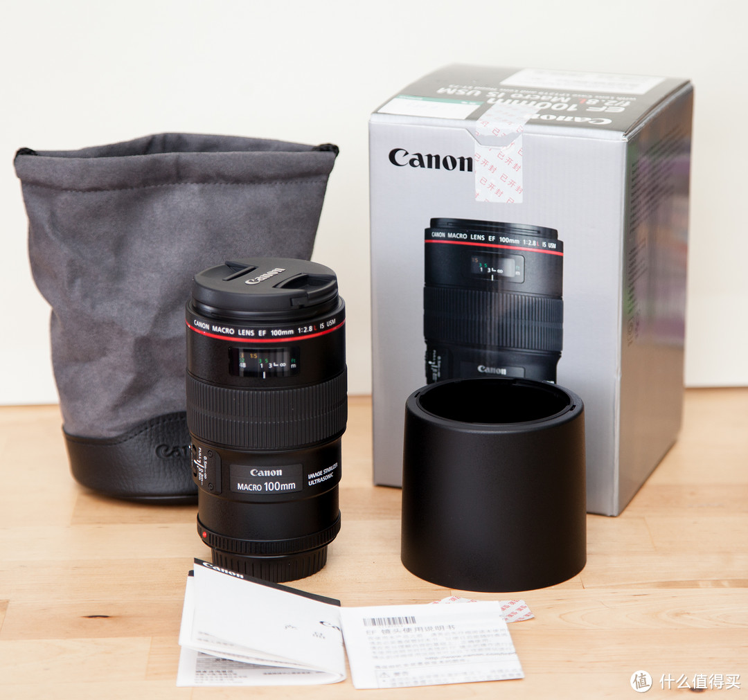 Canon 佳能 EF 100mm f/2.8L IS USM 微距镜头 开箱