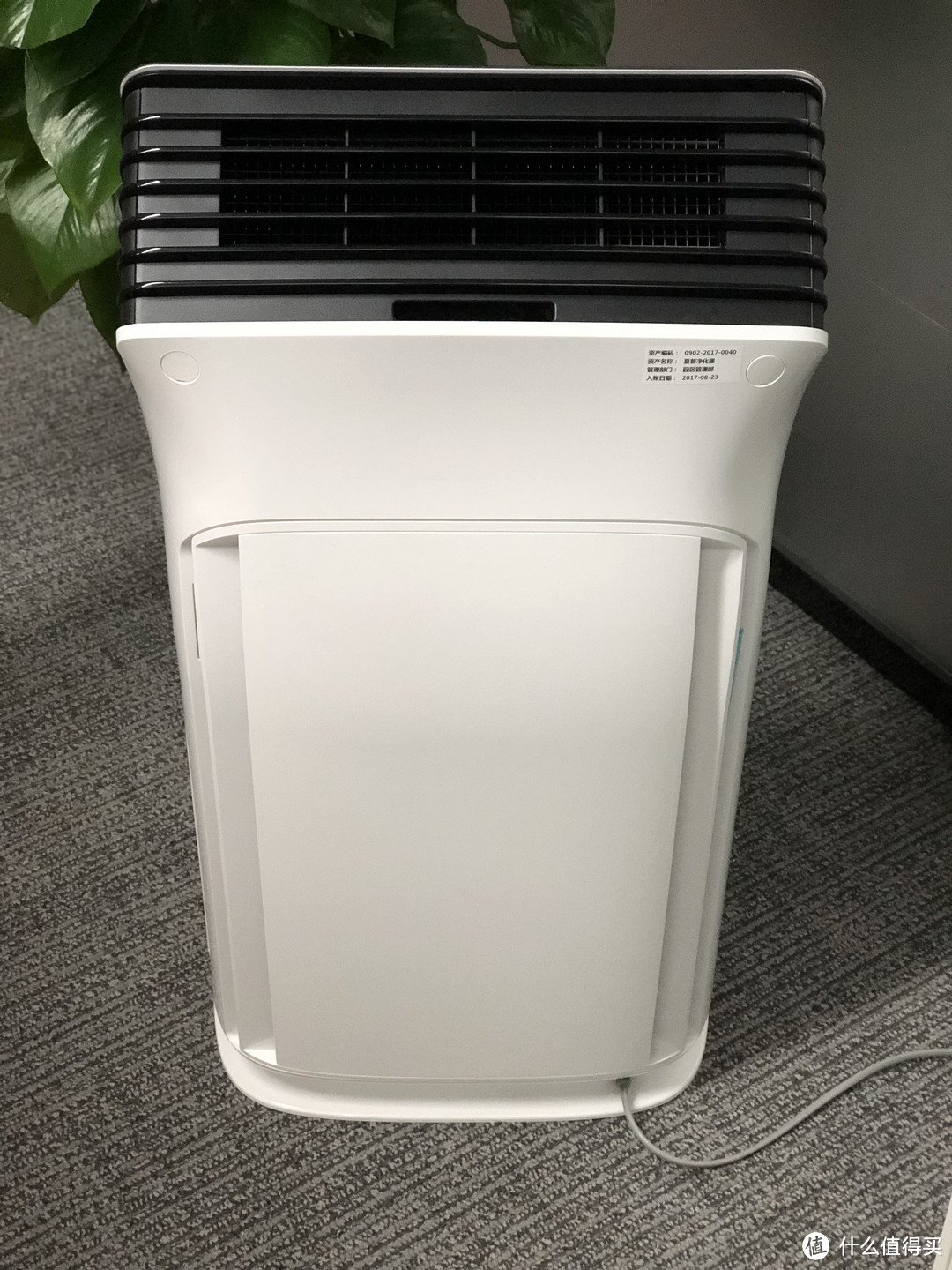 #本站首晒#体验高端空气净化器：SHARP KC-CG60-S，改善办公室环境的室内空气质量