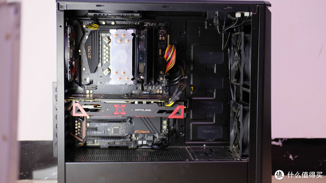 #晒单大赛#最便宜的大牌RGB散热风扇？Cooler Master  酷冷至尊 T410P 散热器 装机实测