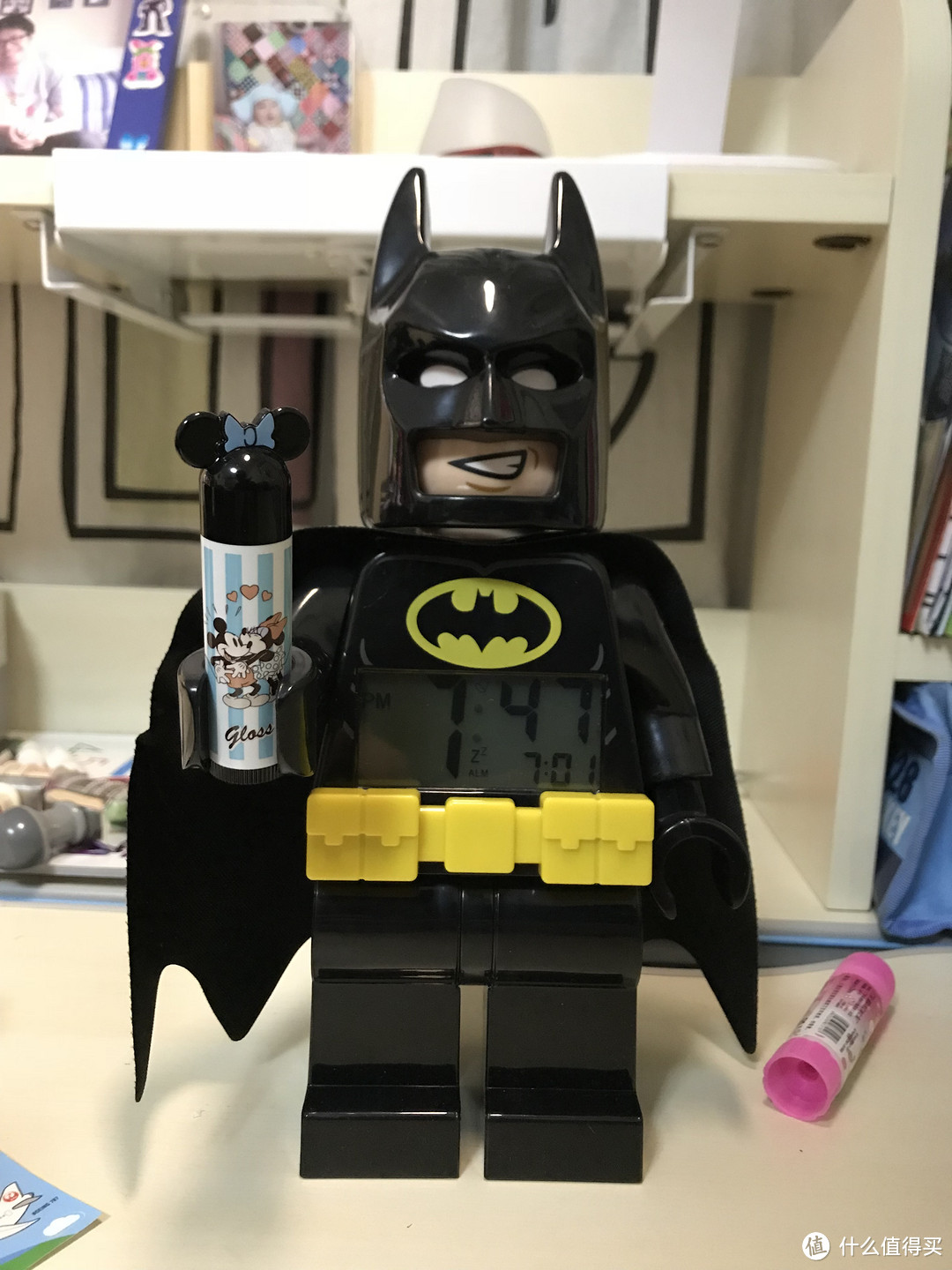 #晒单大赛#LEGO 乐高 BATMAN 蝙蝠侠数字闹钟