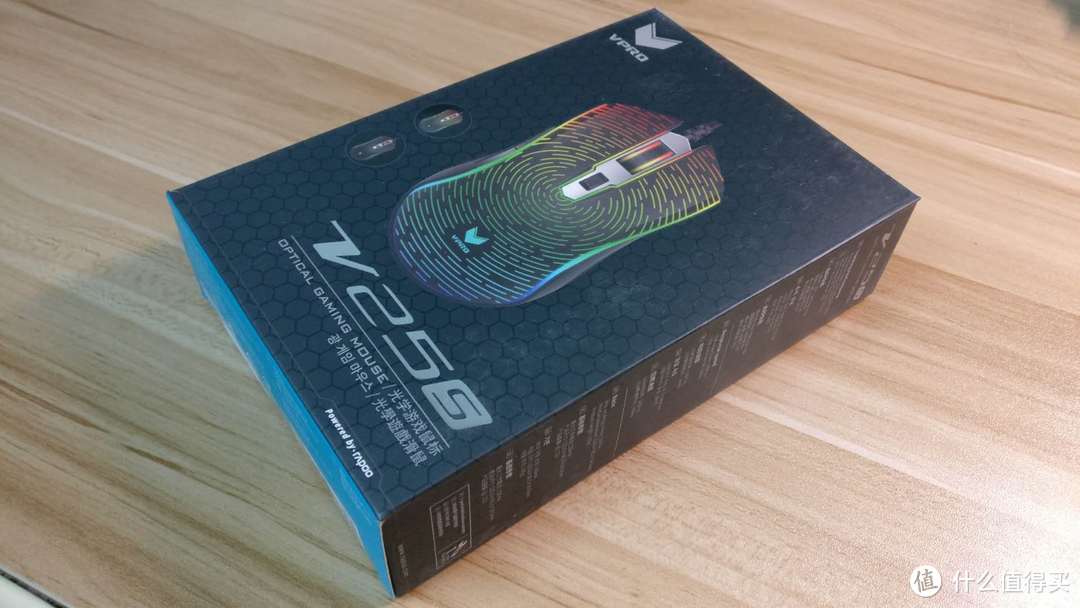 #轻众测#买个灯系列#雷柏 V25S 幻彩RGB游戏鼠标