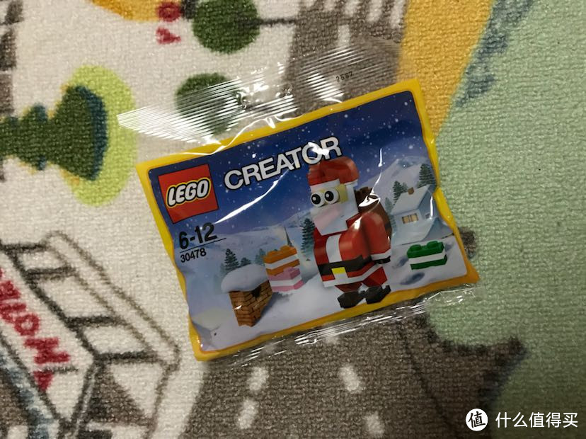 #晒单大赛#LEGO 乐高 Creator 30478 圣诞老人 晒单