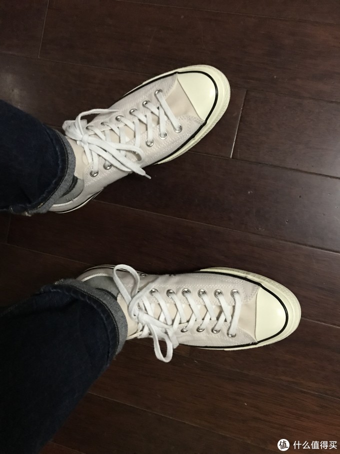 #晒单大赛#年纪大穿骚粉!第12双匡威!CONVERSE 匡威 All Star 70 帆布鞋