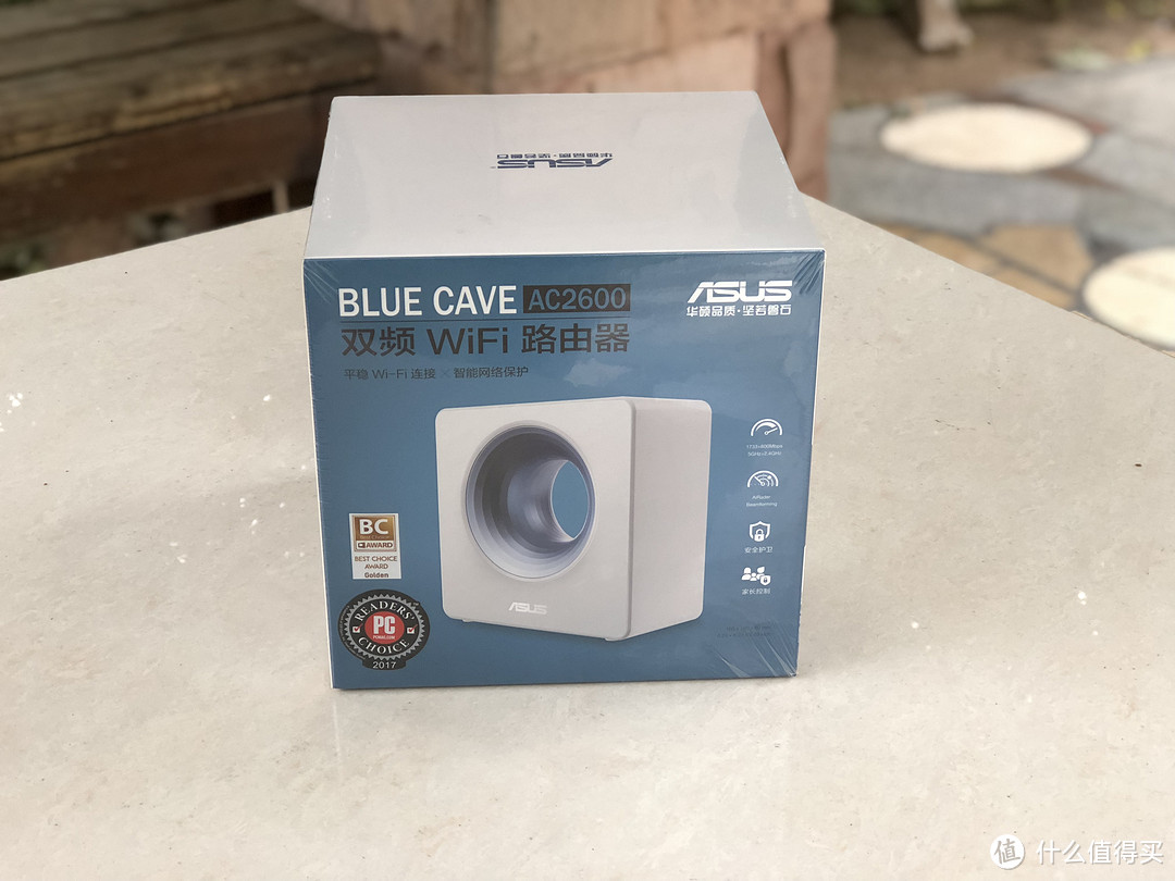 #本站首晒#同是Intel芯，展现内在美：Asus Blue Cave“蓝洞” AC2600 无线路由器入手体验